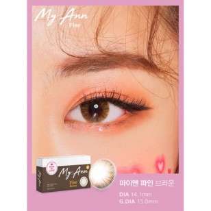 My Ann Fine Brown(月拋)